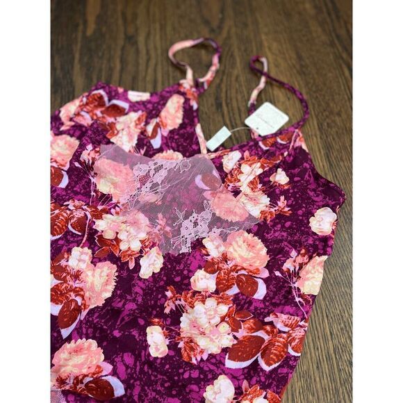 NEW Intimately by Free People Women’s XS Sun Fade Slip Dress Jewel Combo - Picture 13 of 15